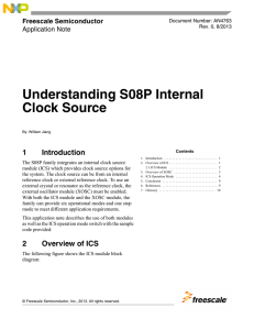Understanding S08P Internal clock source (ICS)