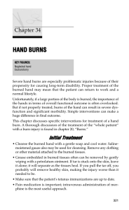 Hand Burns - PracticalPlasticSurgery.org