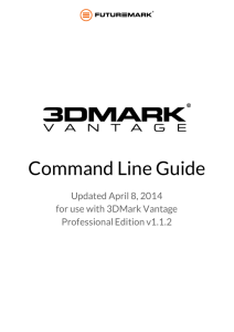 Command Line Guide