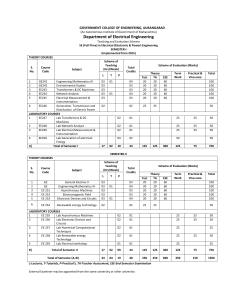 Department of Electrical Engineering