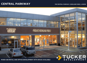central parkway - Tucker Development