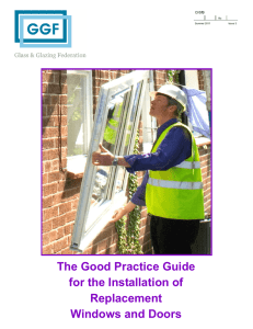 The Good Practice Guide for the Installation of Replacement