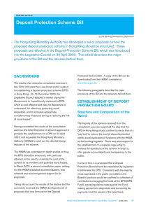 Deposit Protection Scheme Bill