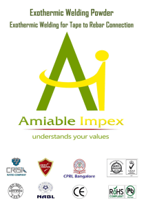 Amiable impex - Exothermic Welding Powder
