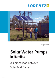 Solar Water Pumps