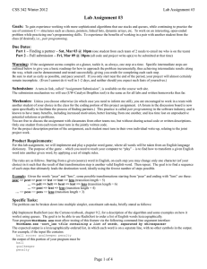 Lab Assignment #3 - UW Courses Web Server