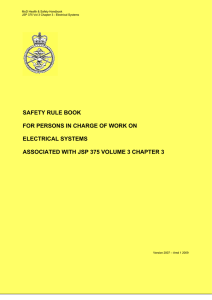 Authorised Person Electrical – Low Voltage
