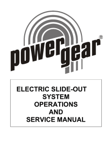 Old PowerGear Electric Slide Out