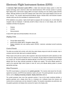 Electronic Flight Instrument System (EFIS)