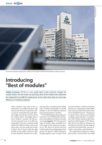 Introducing “Best of modules”
