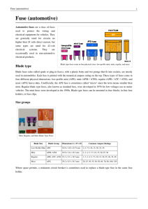 Fuse (automotive) - Healey 6 Home Page