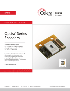 Data Sheet - Celera Motion