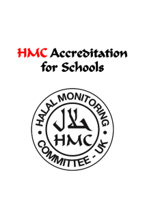 HMC Accreditation for Schools