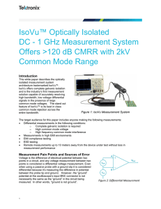 IsoVu™ Optically Isolated DC - 1 GHz Measurement