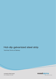 Hot-dip galvanized steel strip