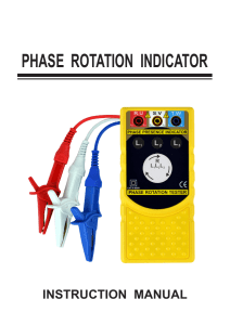 PHASE ROTATION INDICATOR - Hoyt Electrical Instrument Works, Inc