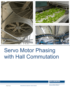 Servo Motor Phasing