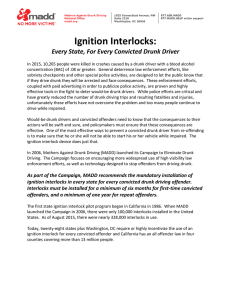 Ignition Interlocks