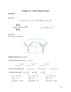 Chapter 12: Three-Phase Circuits