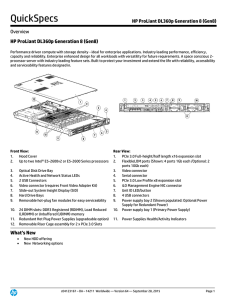 HP ProLiant DL360p Generation 8 (Gen8)