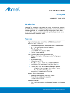 ATmega8A Datasheet Complete