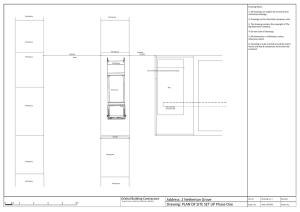 2 Netherton Grove Drawing: PLAN OF SITE SET UP Phase One