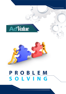 AdValue Problem Solving