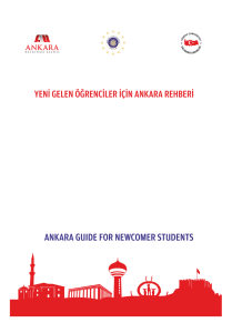 Yeni Gelen Öğrenciler için Ankara Rehberi