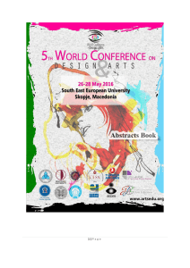 wcda-2016 abstracts book - Awer
