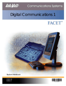 Digital Communications 1 - Lab-Volt