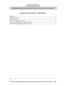 table of contents - chapter 3