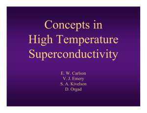Concepts in High Temperature Superconductivity