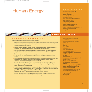 Human Energy - McGraw Hill Higher Education