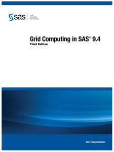 Grid Computing in SAS 9.4, Third Edition