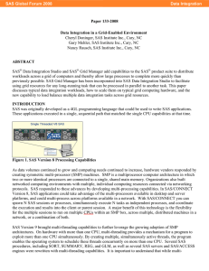 Data Integration in a Grid-Enabled Environment