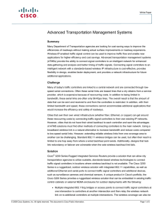 Advanced Transportation Management Systems White Paper
