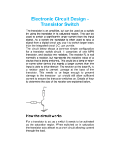 Electronic Circuit Design