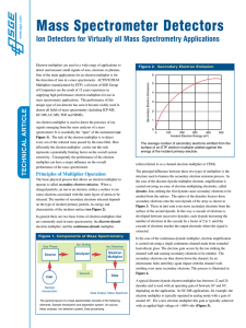 Mass Spectrometer Detectors