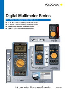 Digital Multimeter Series