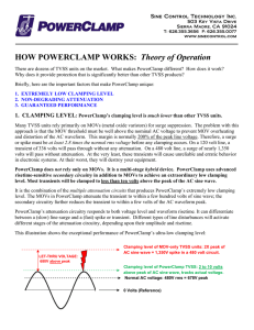 HOW POWERCLAMP WORKS: Theory of Operation