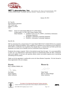 Sentry IT Certificate - Compliance Letter 39898