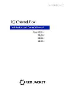 IQ Control Box - Veeder-Root