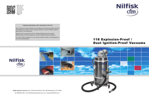 118 Explosion-Proof / Dust Ignition