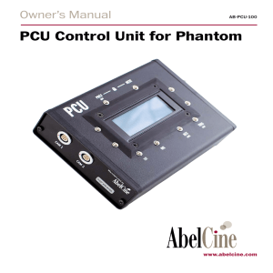 PCU Control Unit for Phantom