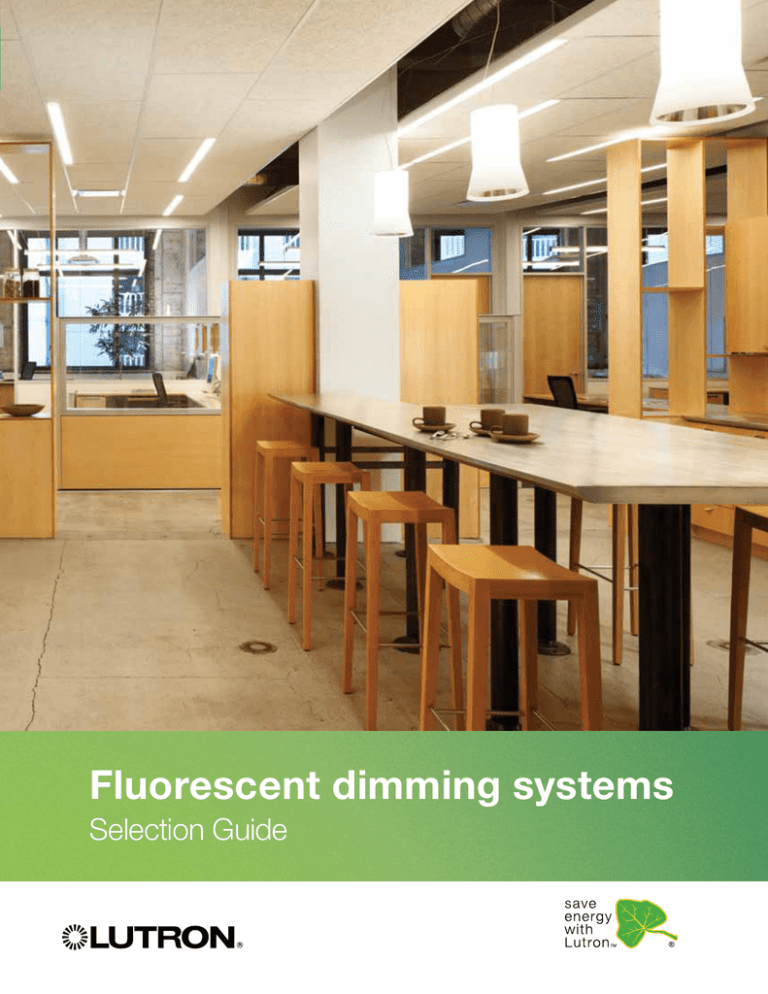 Fluorescent dimming systems