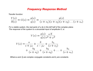Frequency Response Method