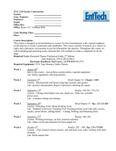 View Course Outlines