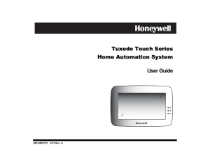 Tuxedo Touch User Manual