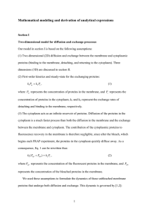 Mathematical modeling and derivation of analytical expressions