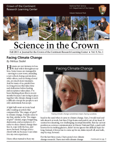 Science in the Crown - Crown of the Continent Research Learning